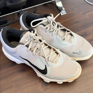 Nike Beige and Black Men's Shoes